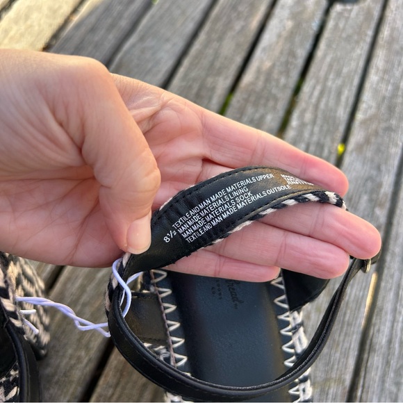 Women's Madeline Woven Platform Sandal universal thread size 8.5 whimsy summer - Picture 9 of 9